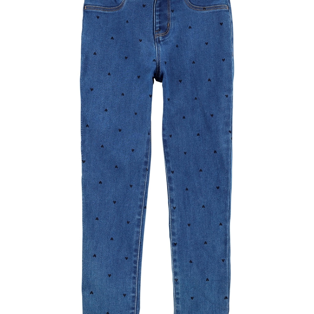 NWT! OshKosh Bgosh size 5 Gils Heart Jeggings